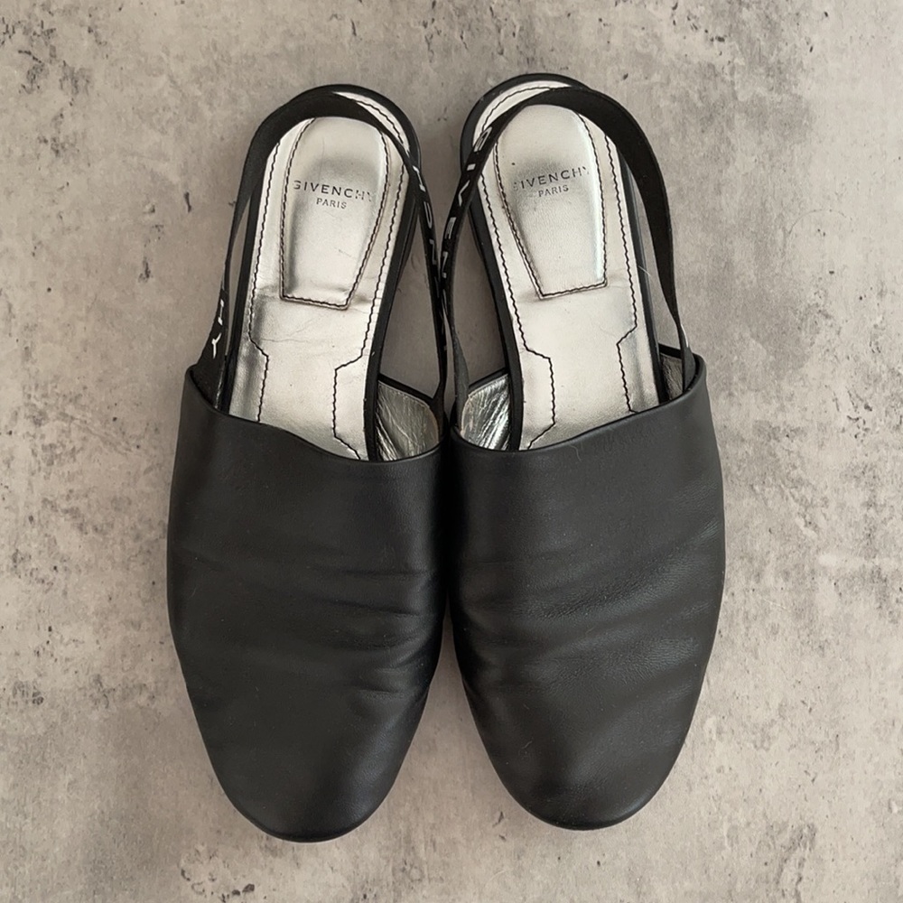Givenchy Rivington Logo Slingback Flat - Picture 2 of 6
